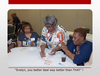 “Evelyn, you better deal way better than THAT” !
 