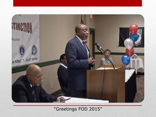 “Greetings FOD 2015”
 