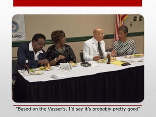 “Based on the Vasser’s, I’d say it’s probably pretty good”
 