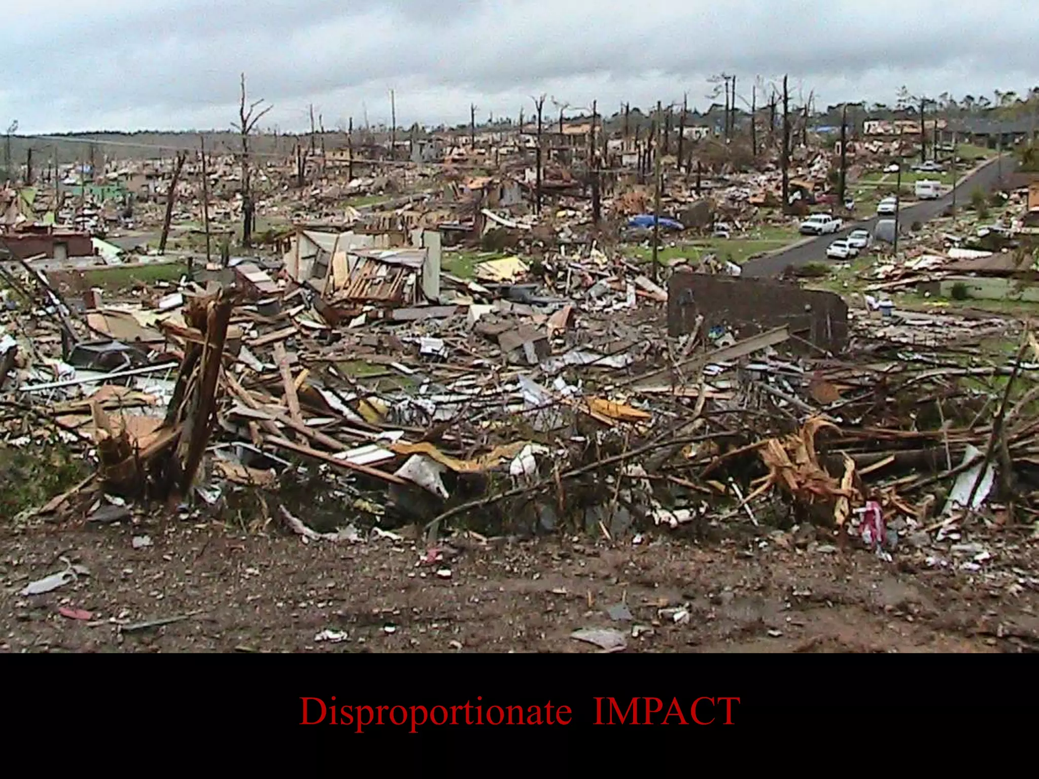 Disproportionate IMPACT
 