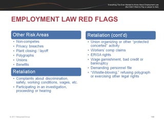 Everything You Ever Wanted to Know About Employment Law (But Didn't Want to Pay a Lawyer to Ask)