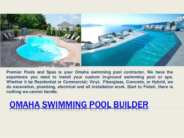 Omaha swimming pool builder