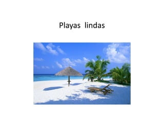 Playas lindas
 