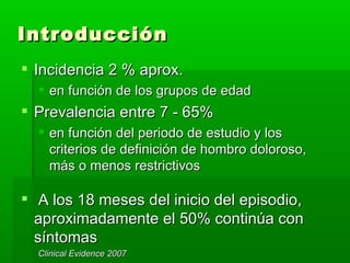 Introducción <ul><li>Incidencia 2 % aprox. </li></ul><ul><ul><li>en función de los grupos de edad </li></ul></ul><ul><li>P...