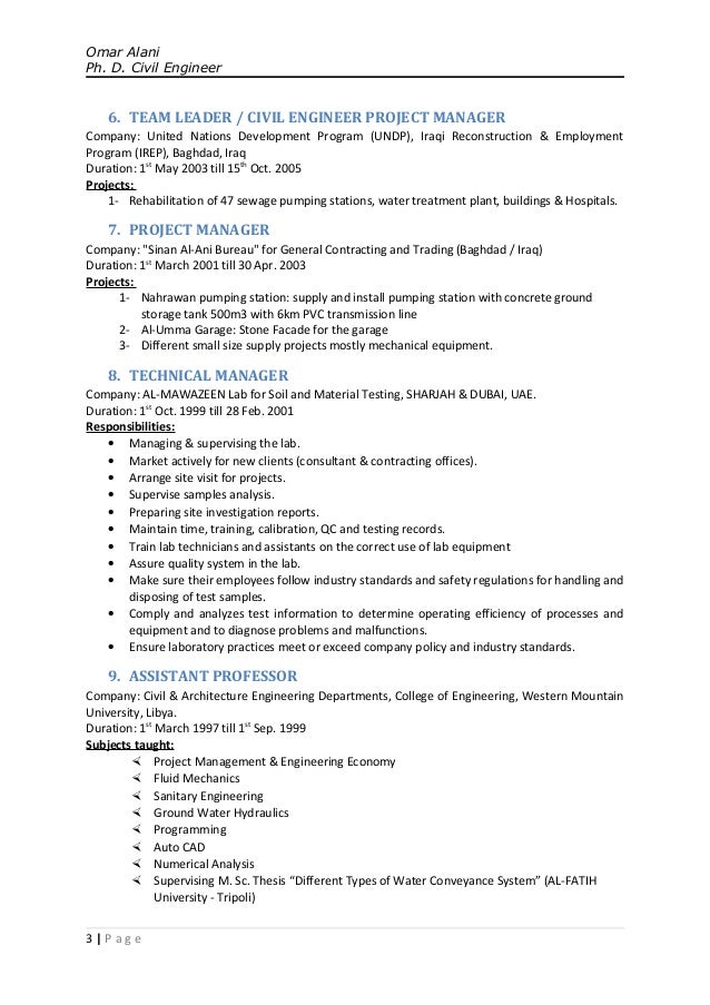 Omar Alani Cv Omar Alani Cv