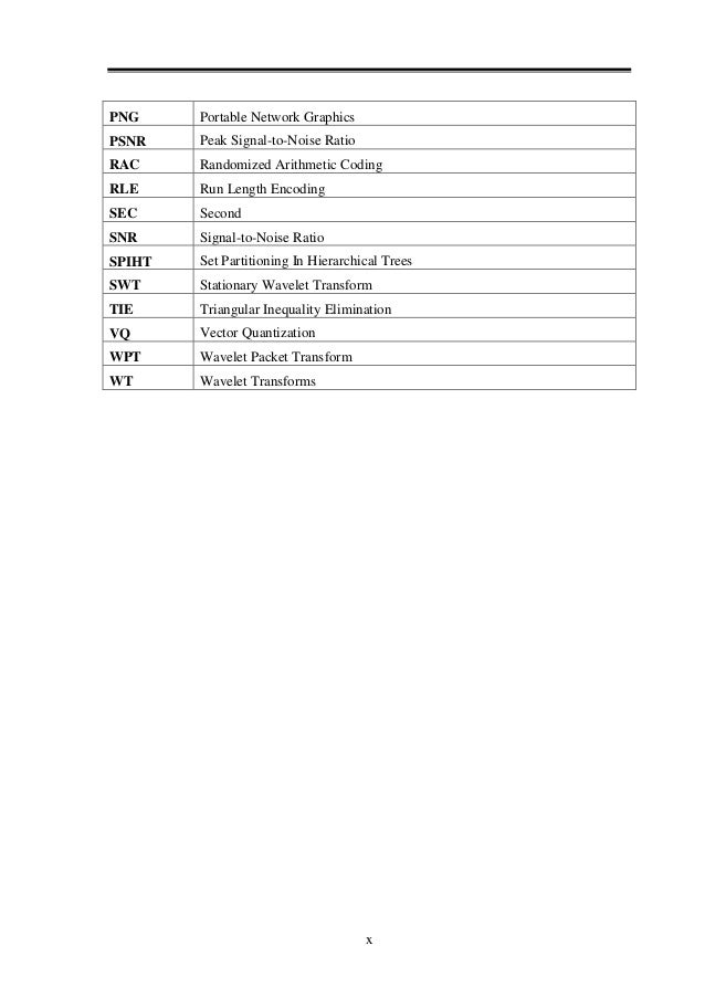 rle signal transformation and information