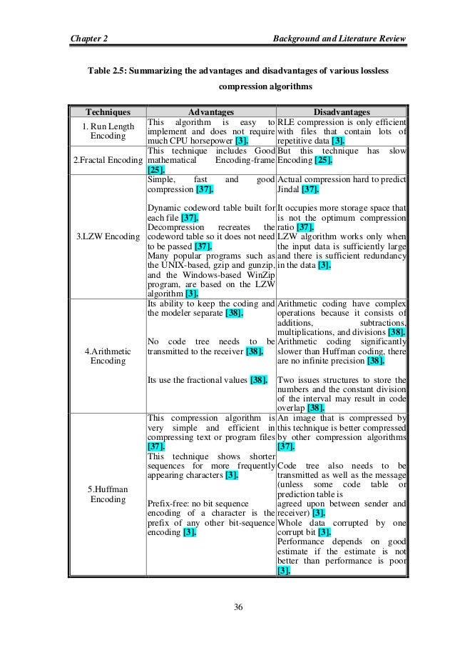 rle signal transformation and information