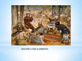 Atacando a toda la población
 