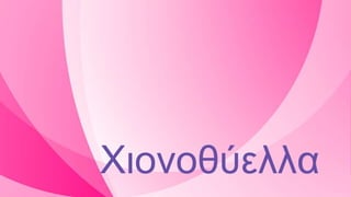 Χιονοθύελλα
 
