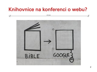 Knihovnice na konferenci o webu?
               210 mm




                                   2
 
