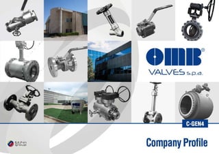 OMB Valves USA Product Line Overview