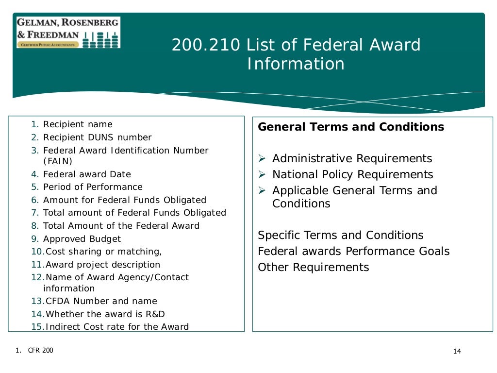 2 CFR 200 Uniform Administrative Requirements, Cost Principles and A…