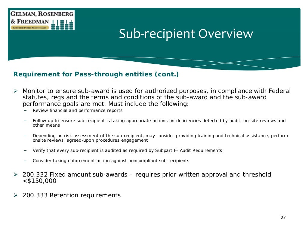 2 CFR 200 Uniform Administrative Requirements, Cost Principles and A…