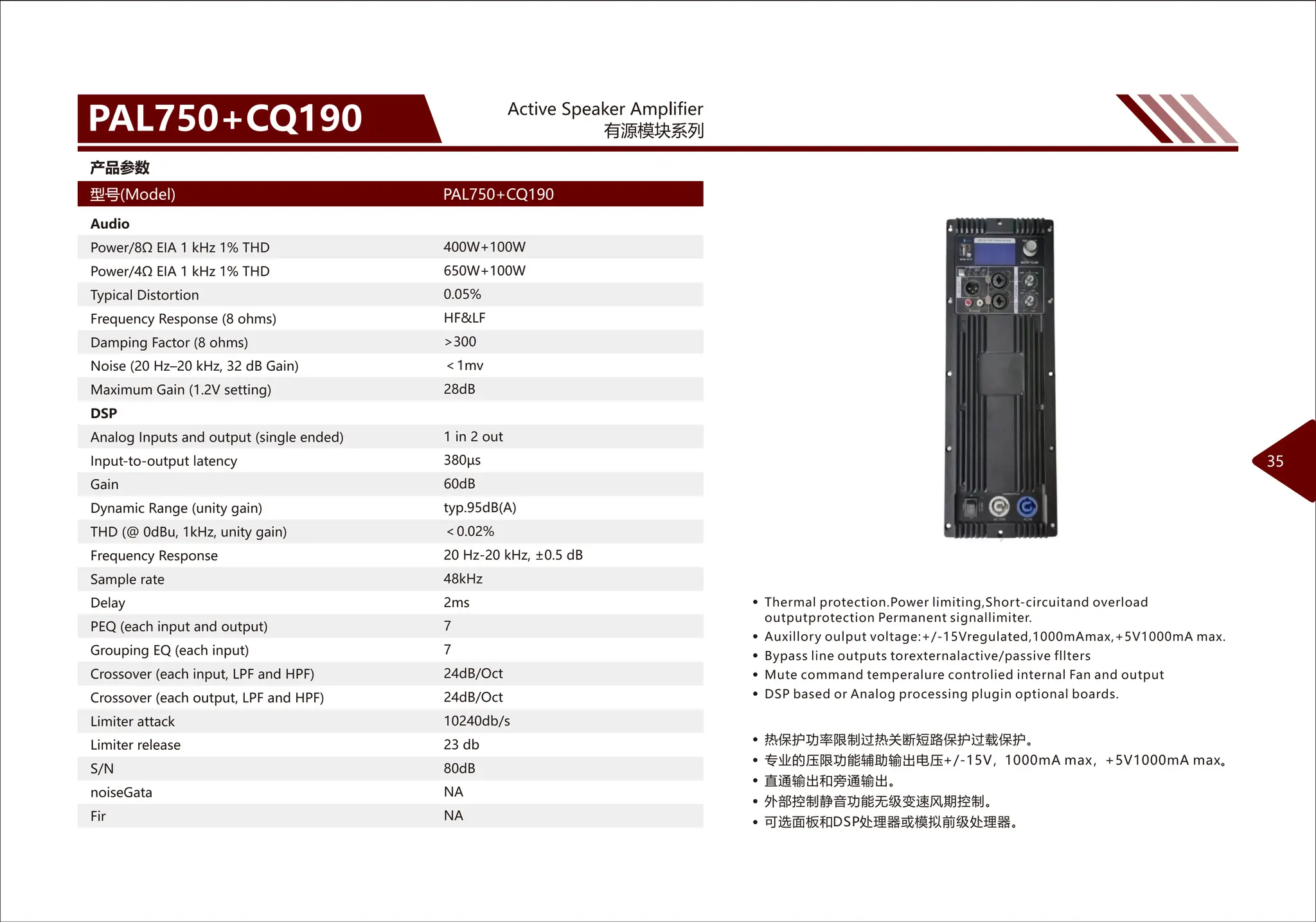 OMB NEWEST CATALOG2023 catalogo de amplificadores PPT