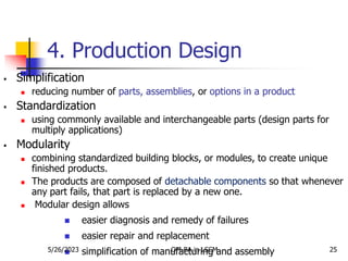Part Number Standardization om ch 2.1 product & service design.ppt