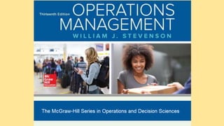 OPERATIONS MANAGEMENT chapter 1 | PPT