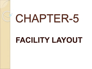 Operations Management power point Chapter Five | PPT
