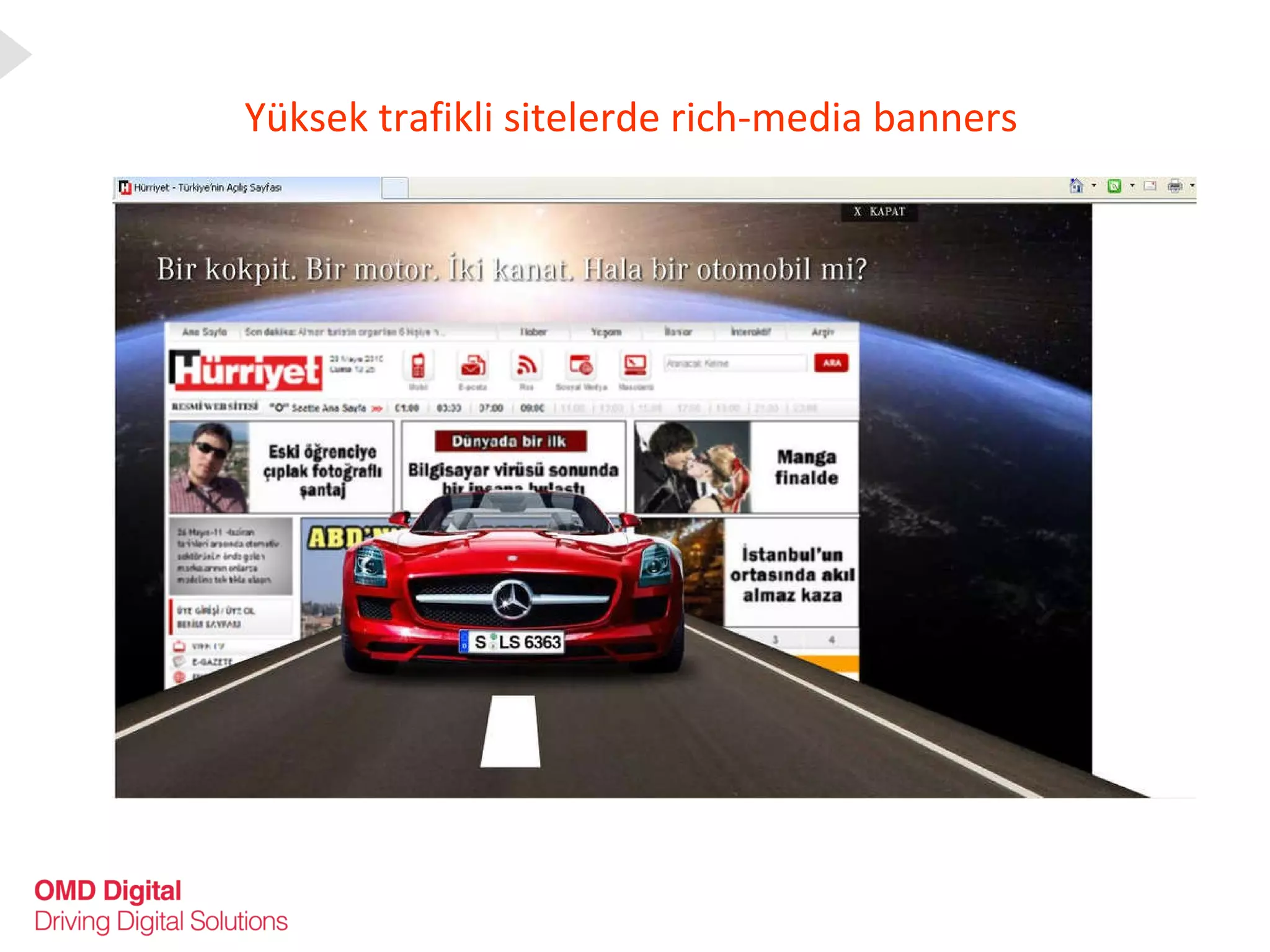 Yüksek trafikli sitelerde rich-media banners 