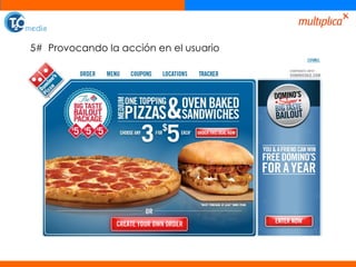 5#  Provocando la acción en el usuario 