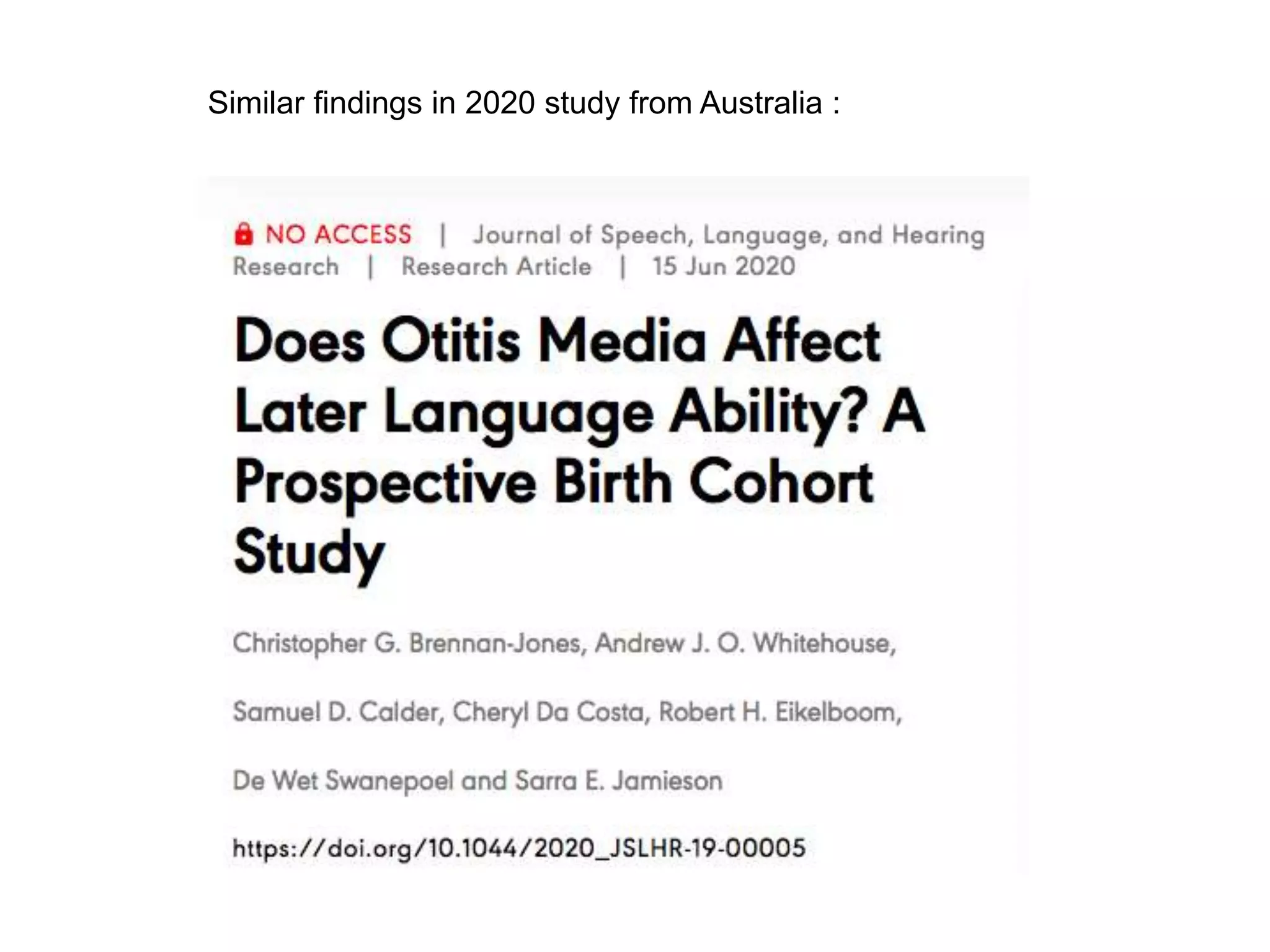 Otitis Media With Effusion An Illustration Of Ascertainment Bias PPTX otitis-media-with-effusion-an-illustration-of-ascertainment-bias-pptx