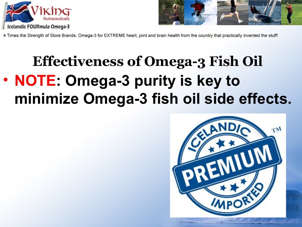Omega 3 fish oil side effects are there any