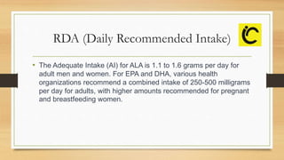 Omega 3 Fatty Acid.pptx