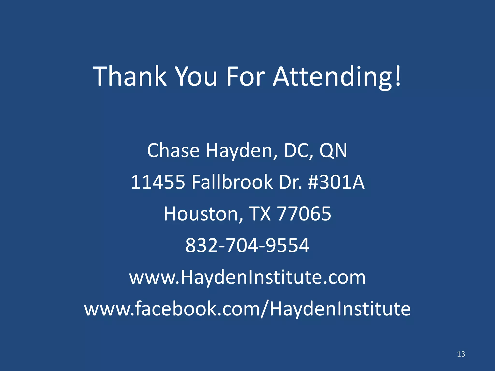 Cholesterol Management