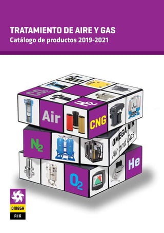 TRATAMIENTO DE AIRE Y GAS
Catálogo de productos 2019-2021
 