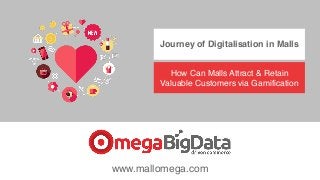 www.mallomega.com
How Can Malls Attract & Retain
Valuable Customers via Gamification
Journey of Digitalisation in Malls
 