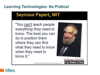 Learning Technologies: Na Prática!