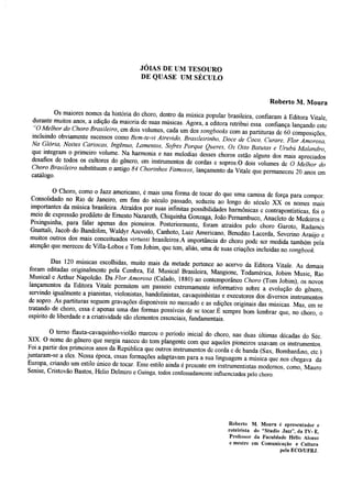 O melhor do choro brasileiro 1