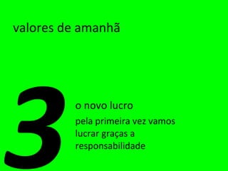 valores de amanhã o novo lucro pela primeira vez vamos lucrar graças a responsabilidade 3 