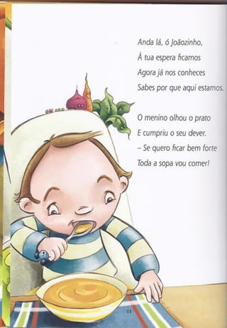 O menino que nao gostava de sopa