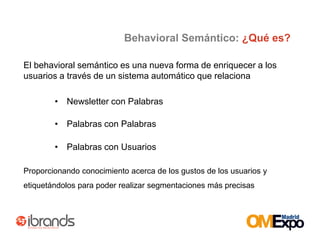 BehavioralTargeting: Cómo AprenderCategorizar LinksSemántico DinámicoAPRENDER