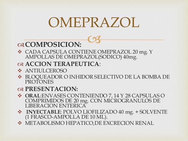 Omeprazol Y Ranitidina 1