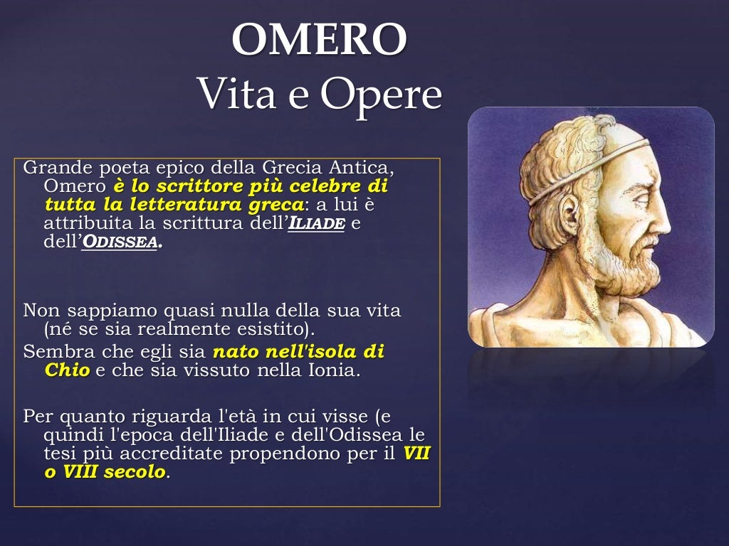 Omero L iliade E L odissea omero-l-iliade-e-l-odissea