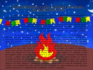 CARACTERÍSTICAS DOS NASCIDOS EM JUNHO,  NO HORÓSCOPO TUPI Do signo de Papagaio, os nascidos entre 01 e 30 de junho, têm uma combinação de Casa Astral Lua com Elemento Regente Ar. Suas ligações amorosas e profissionais devem ser escolhidas entre pessoas de Casa Astral Fogo e Terra e nunca com pessoas de Elemento Regente igual ao seu. Lua com Lua não dá certo. Ar com ar não funciona. No Horóscopo Indígena Brasileiro você precisa equilibrar os elementos e conhecer bem o seu trânsito astral. Se sua vida amorosa e profissional não vai bem, não está havendo o equilíbrio dos elementos entre você e as pessoas do seu relacionamento. Este horóscopo diz tudo: se você é completo ou se precisa de outros para se completar e aponta as pessoas certas.  As pessoas nascidas sob o signo de Urutau ou papagaio, o boca de fogo, o que fala palavras que queimam, portanto no mês de junho, são regidas pelo elemento ar e possuem como astro regente a lua, a Deusa Jaci, a Mãe Divina, também ligada ao elemento água. São pessoas que amam a noite, gostam do mistério, do ocultismo e da verdadeira religião. Possuem no coração uma atração muito grande pelo mistério, resultante do elemento ar, que também é símbolo do espírito. Silenciosas e realizadoras, exercem grande atração e influência no meio onde vivem. A combinação de ar e lua, ou água, no nativo de Papagaio, pode gerar a busca excessiva do invisível, tanto no que concerne a buscar o mundo oculto, como, em relação aos bens materiais, correr atrás de nada, vindo a se entregar a uma passividade geral, a um nada agir.Urutau é a ave do fogo e este elemento normalmente socorre o nativo dele. Do mesmo modo que o elemento fogo, representado no barrete vermelho do Saci, dá um equilíbrio maior aos nativos de menino, aliás no fogo está a origem de seus sucessos, como no barrete vermelho, segundo a lenda, está a origem dos poderes mágicos do Saci. Viagens e mudanças constantes fazem parte da vida do urutauano, pois Urutau, a ave invisível da noite, aquele que age enquanto os outros dormem, pode alcançar grandes progressos e adiantamentos espirituais, morais e materiais.   