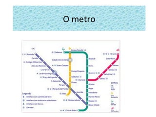 O metro
 