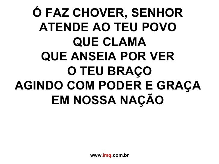 O Meu Coração Tem Anseio De Ver Tua Glória