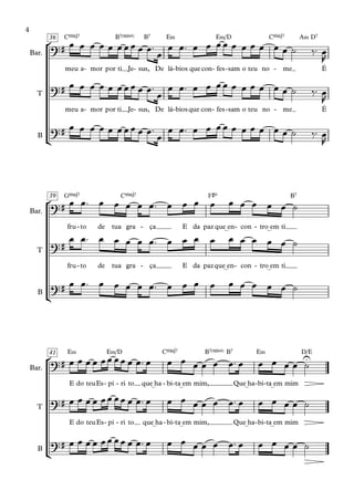 CŒ„Š7 B7(“4) B7 E‹ E‹/D CŒ„Š7 A‹ D7
GŒ„Š7 CŒ„Š7 F©º
_ _
B7
_ _
E‹ E‹/D
_
CŒ„Š7
_
B7(“4) B7
_
E‹
_
D/E
_ _ _ _
 