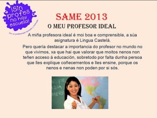 O meu profe ideal