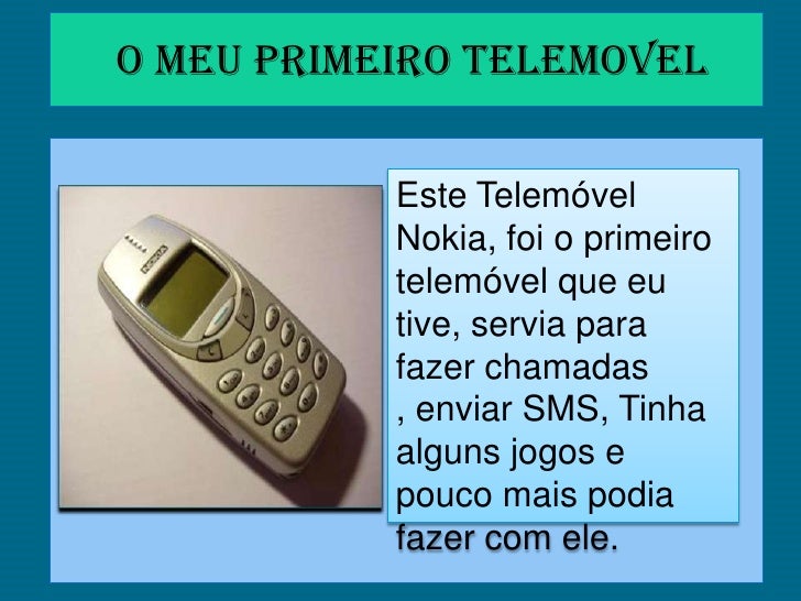 Em Que Ano Surgiu O Primeiro Telemóvel