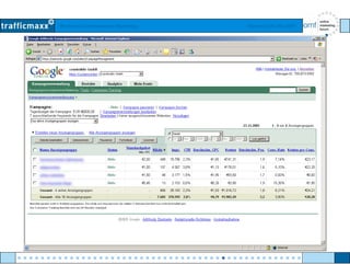 Workshop Suchmaschinen-Marketing Hamburg, 03. Mai 2007
● ● ● ● ● ● ● ● ● ● ● ● ● ● ● ● ● ● ● ● ● ● ● ● ● ● ● ● ● ● ● ● ● ● ● ● ● ● ● ● ● ● ● ● ● ● ● ● ●
 