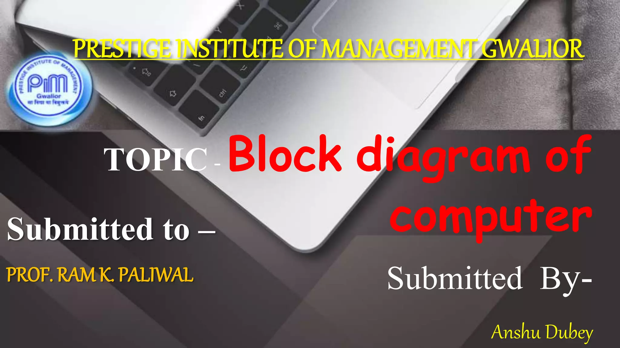 Block Diagram of Computer | PPTX