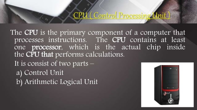 Block Diagram of Computer | PPT