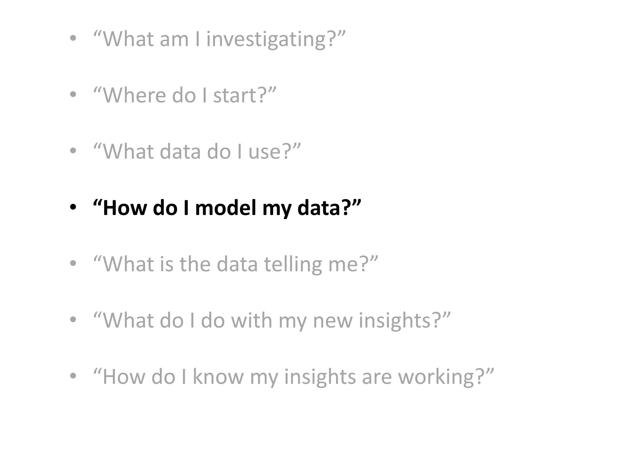 Name of the game:Train a model with the highest accuracy (confidence)MLFeaturesResultDataAccuracy determined by data – want to remove data that doesn’t contribute relevant information (i.e. remove noise)