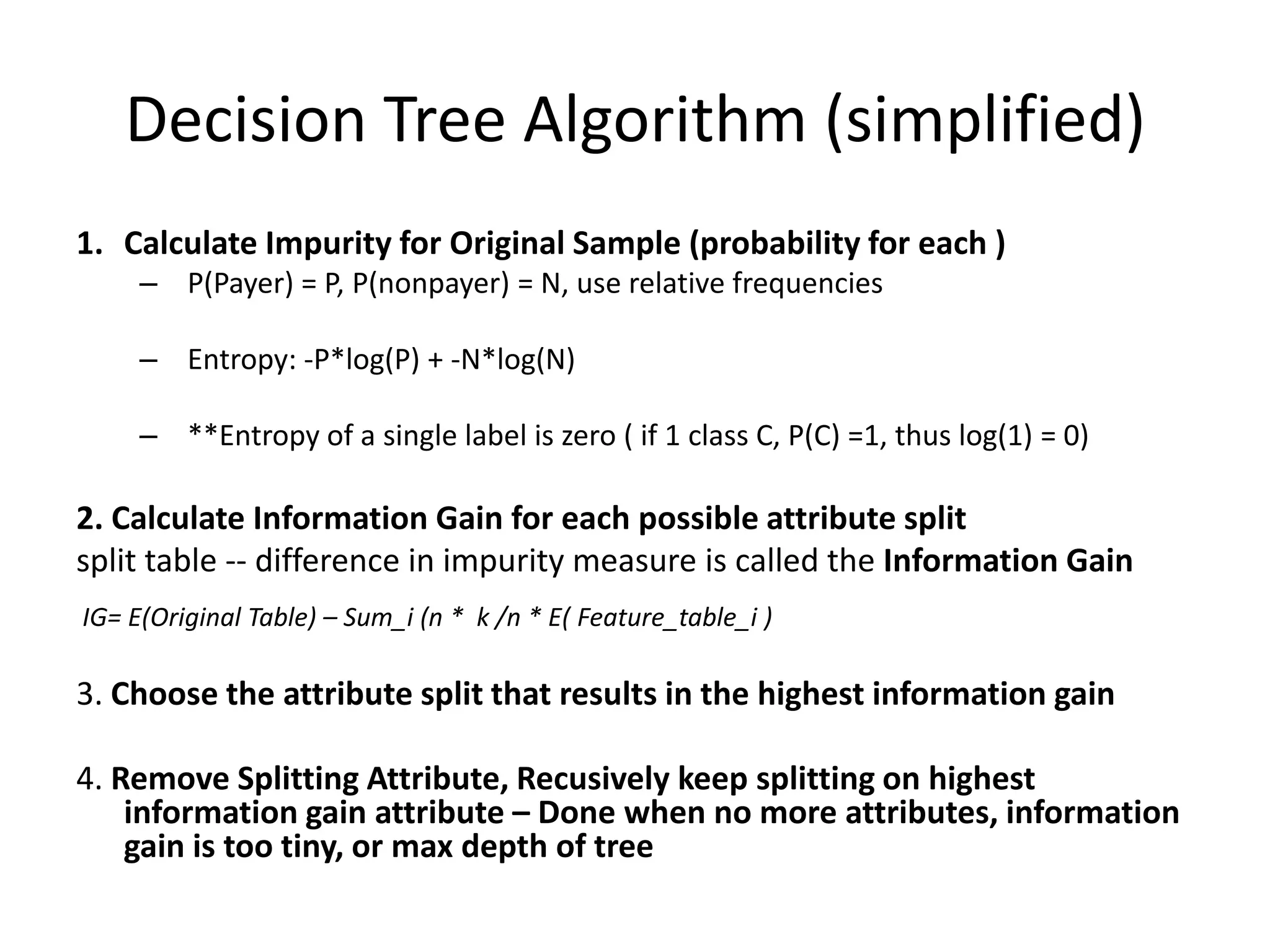 What does a Classification Model do?Model ‘learns’ to classify apples and orangesClassification ModelLabeled Apples and Orangespruning, optimize parameters, weights, etcUnlabeled FruitClassification Model% Chance of Being an Apple (or orange)