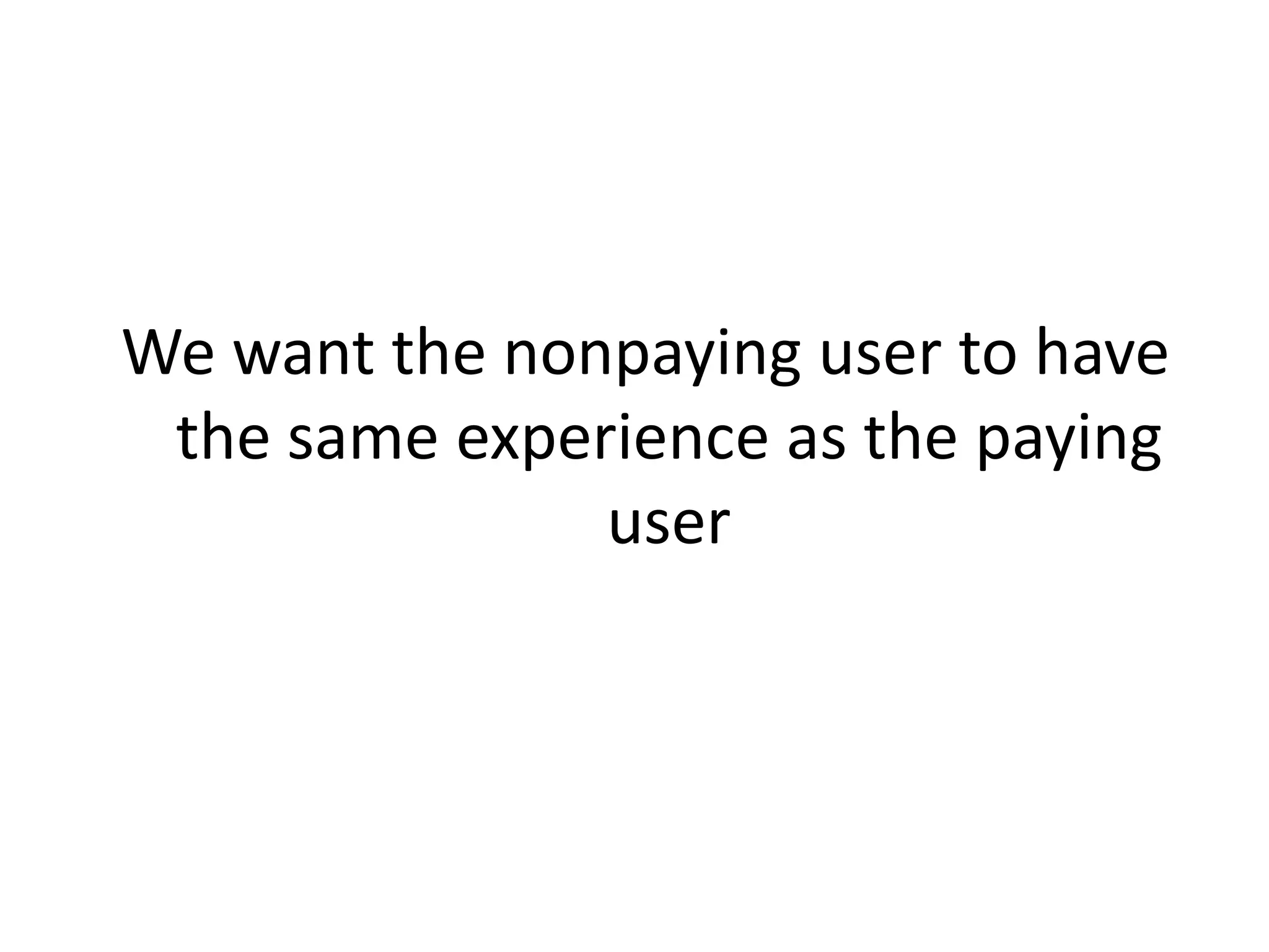 Results showed four different ‘groups’ of usersPeople who hadn’t interacted with goods or virtual currencypeople who got just a free virtual good people who bought 1-3 virtual goods and spent at least 1 virtual currencyPeople who bought 7.5 + virtual itemsGroup 1 had almost no people who spent real $$, group 4 had the most. Intuitive! The goal is then to take a smaller step and get people to interact with the virtual goods and currency from day one.