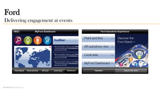 Ford
Delivering engagement at events
 