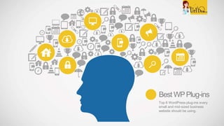 Best WPPlug-ins
Top 6 WordPress plug-ins every
small and mid-sized business
website should be using.
 